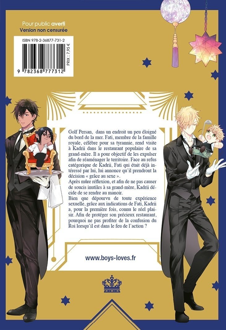 Les fantaisies du roi - Livre (Manga) - Yaoi - Hana Collection