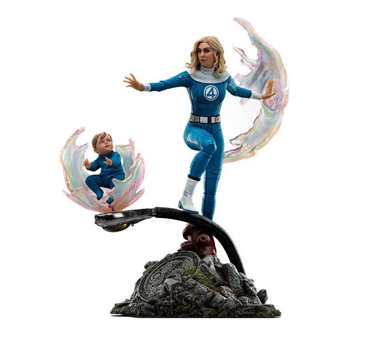 Iron Studios - Art Scale 1/10 - Marvel - The Fantastic Four: First Steps - Invisible Woman Statue 27cm