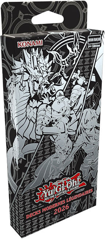 Yu-Gi-Oh! JCC - Decks Modernes Légendaires 2026 (Blister cartonné)