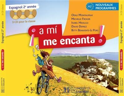 ¡a mí me encanta! : espagnol ; 2e année ; 3 cd audio pour la classe (édition 2007)