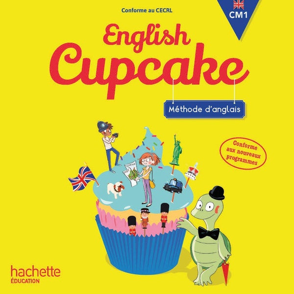 English cupcake : anglais ; CM1 ; double CD audio (édition 2016)