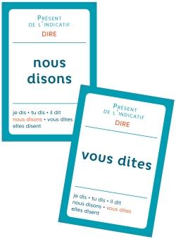Coup de pouce pour apprendre Hachette Istra - Jeu de cartes Présent de l'indicatif - 2019