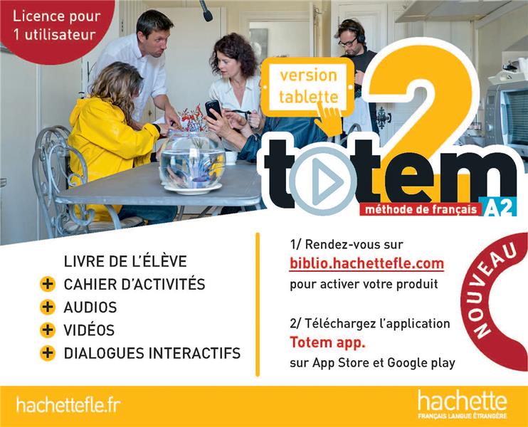Totem 2 ; appli carte de téléchargement