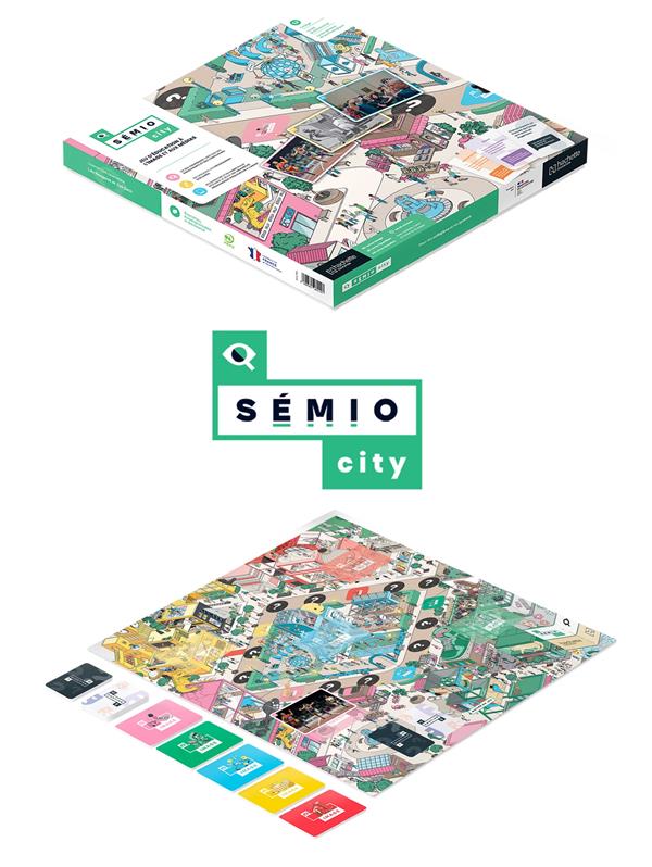 Semio city : jeu de plateau coopératif d'éducation aux images et aux médias