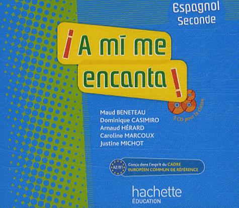 ¡a mí me encanta! : espagnol ; 2de ; 3 cd audio pour la classe (édition 2009)