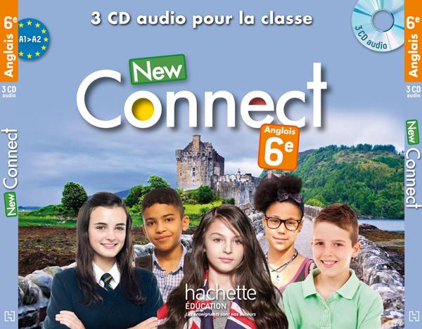 New connect 6e - anglais - cd audio classe - edition 2015