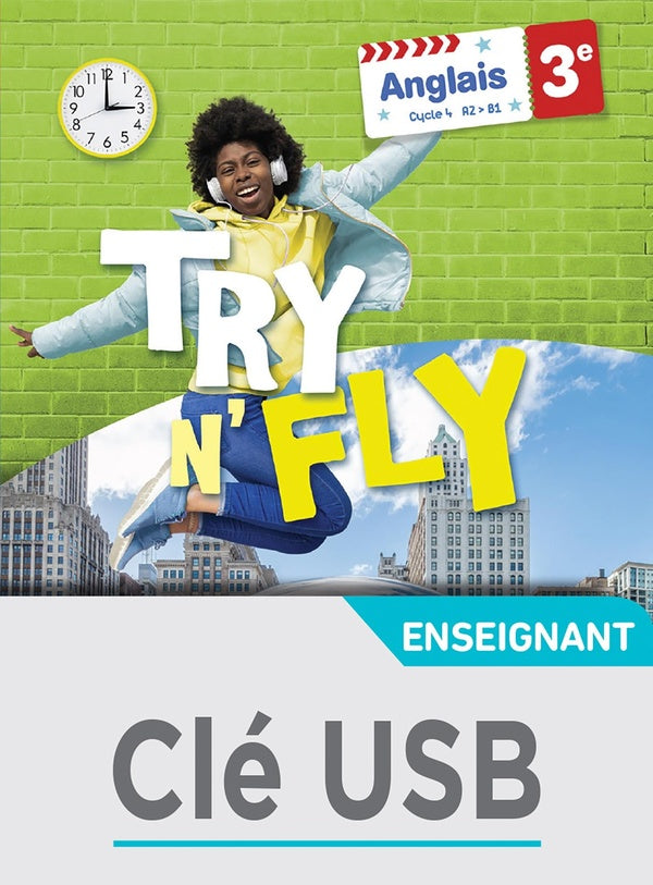 Try n' fly : anglais ; 3e ; clé USB