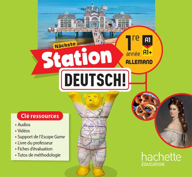 Nächste Station Deutsch! : Allemand ; 1re année ; Clé USB ; A1>A1+