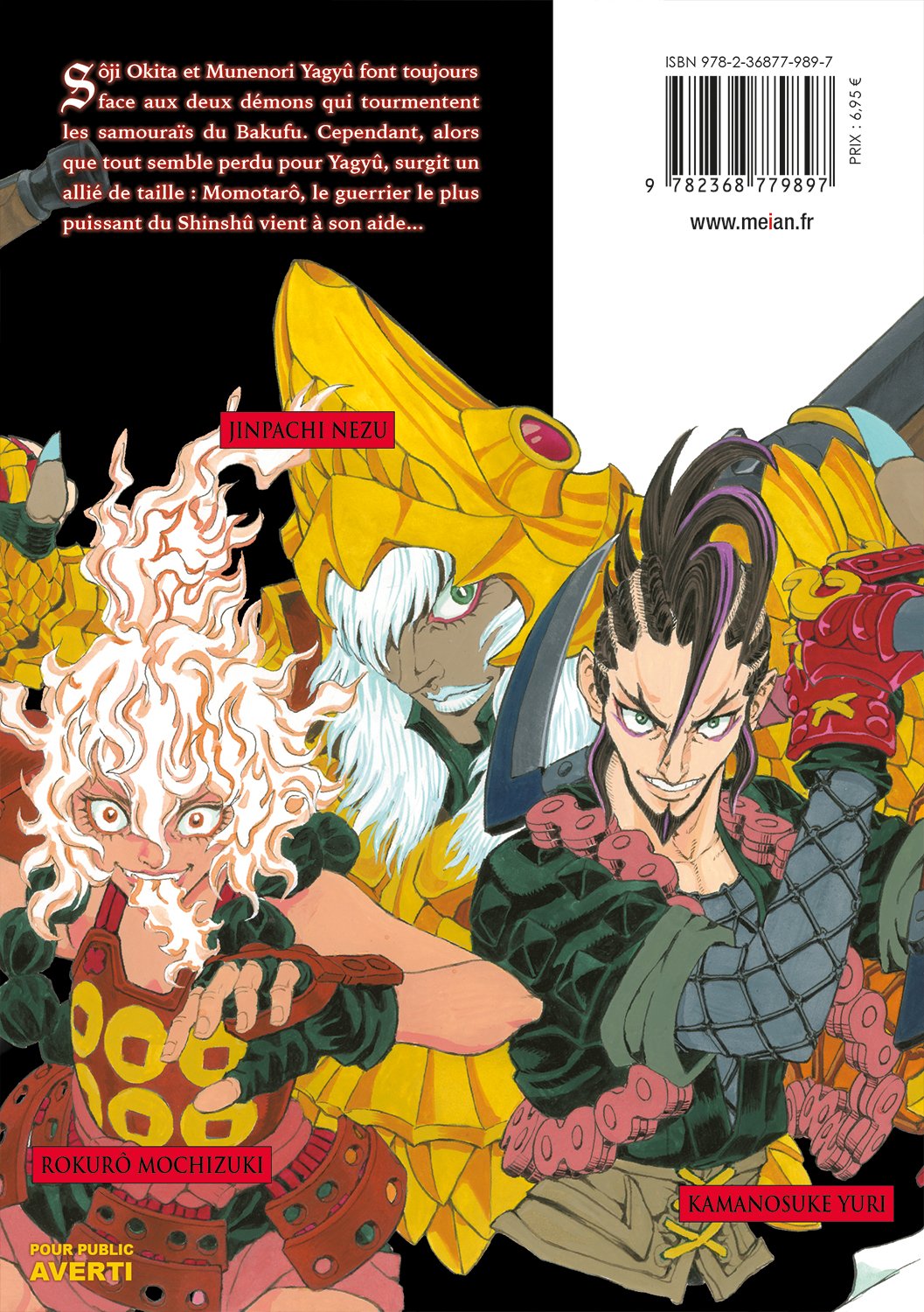Les 7 Ninjas d'Efu - Tome 8 - Livre (Manga)