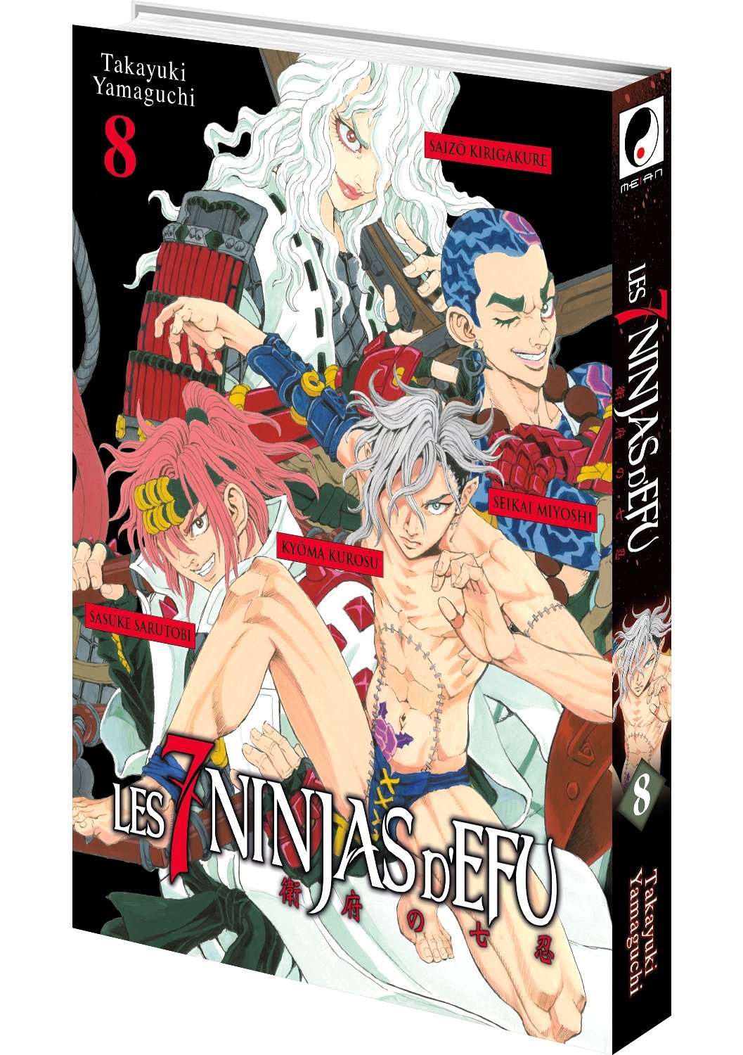 Les 7 Ninjas d'Efu - Tome 8 - Livre (Manga)
