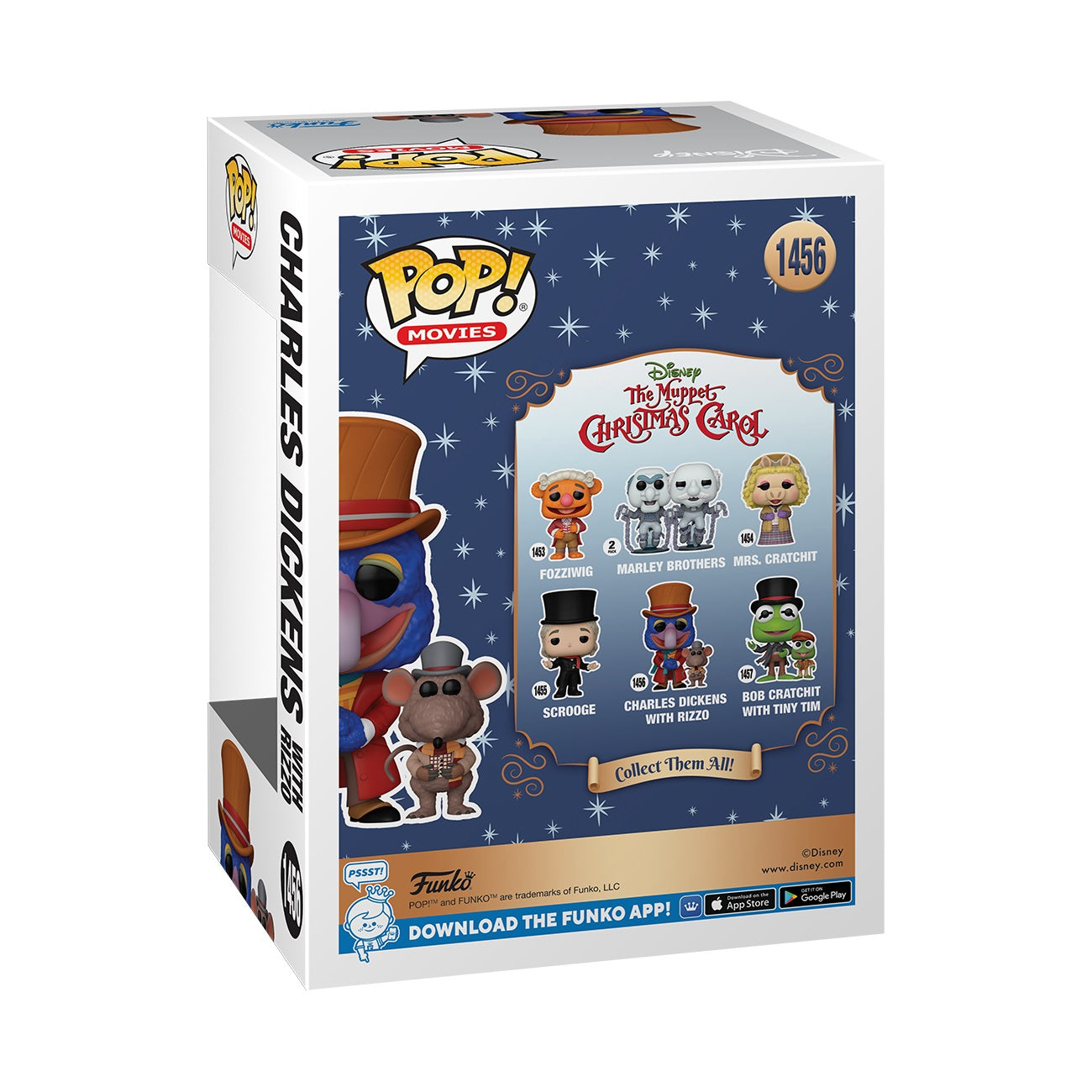 Funko Pop! Disney: The Muppet Christmas Carol - Gonzo (with Rizzo)