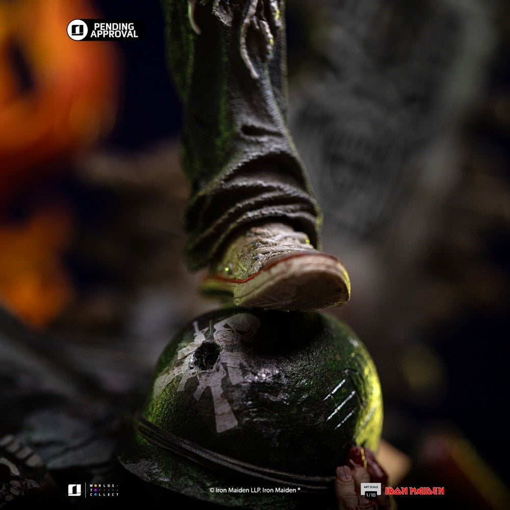 Iron Studios - Art Scale 1/10 - Iron Maiden - Eddie (50th Anniversary) Statue 22cm