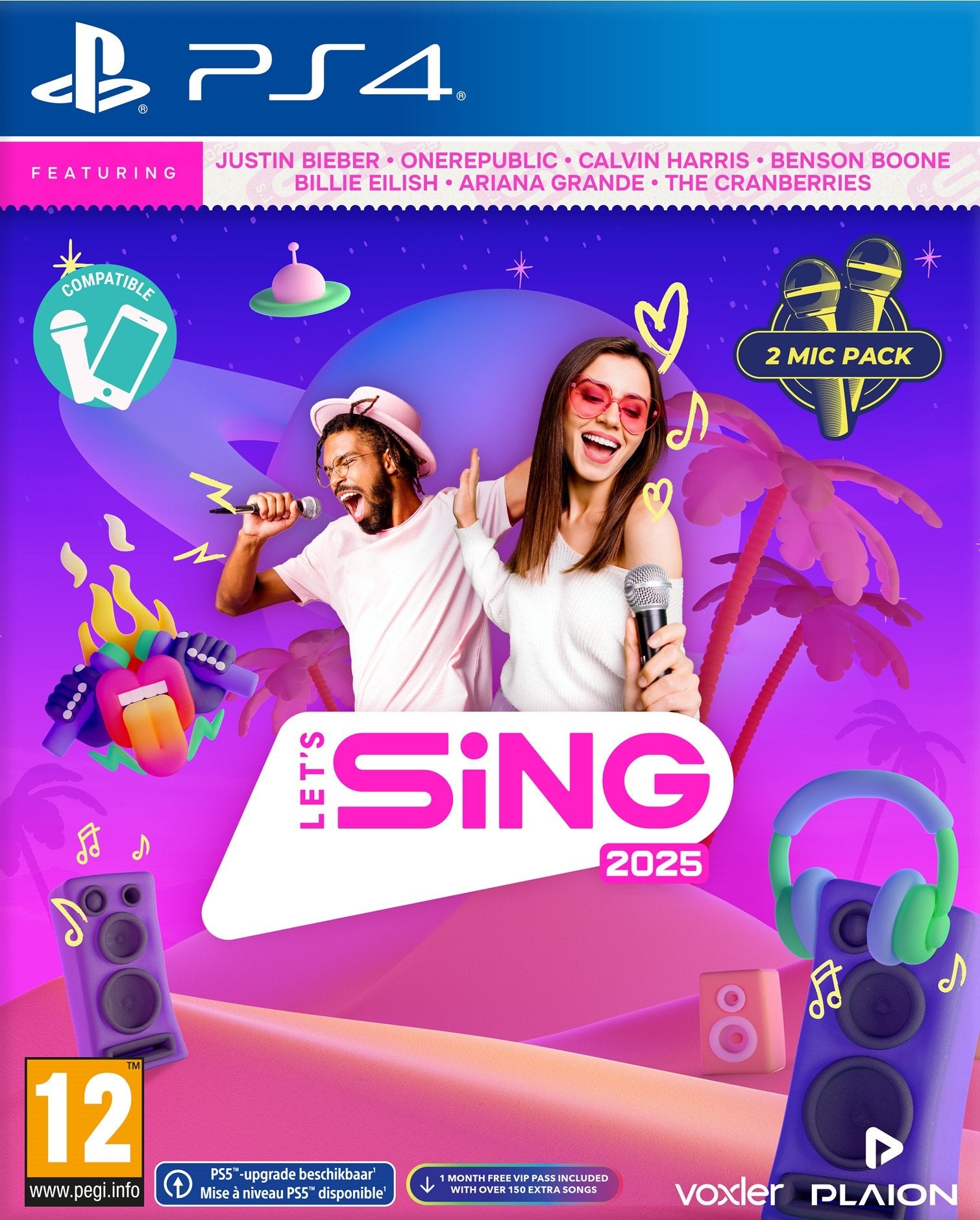 Let's Sing 2025 - International Version + 2 Microphones - flash vidéo