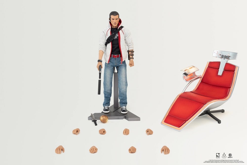 PureArts - 1:6 Premium Articulated Figures - Assassin's Creed - Desmond Figurine 30cm - flash vidéo
