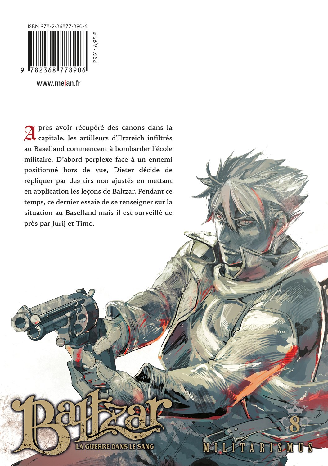 Baltzar : La guerre dans le sang - Tome 08 - Livre (Manga)