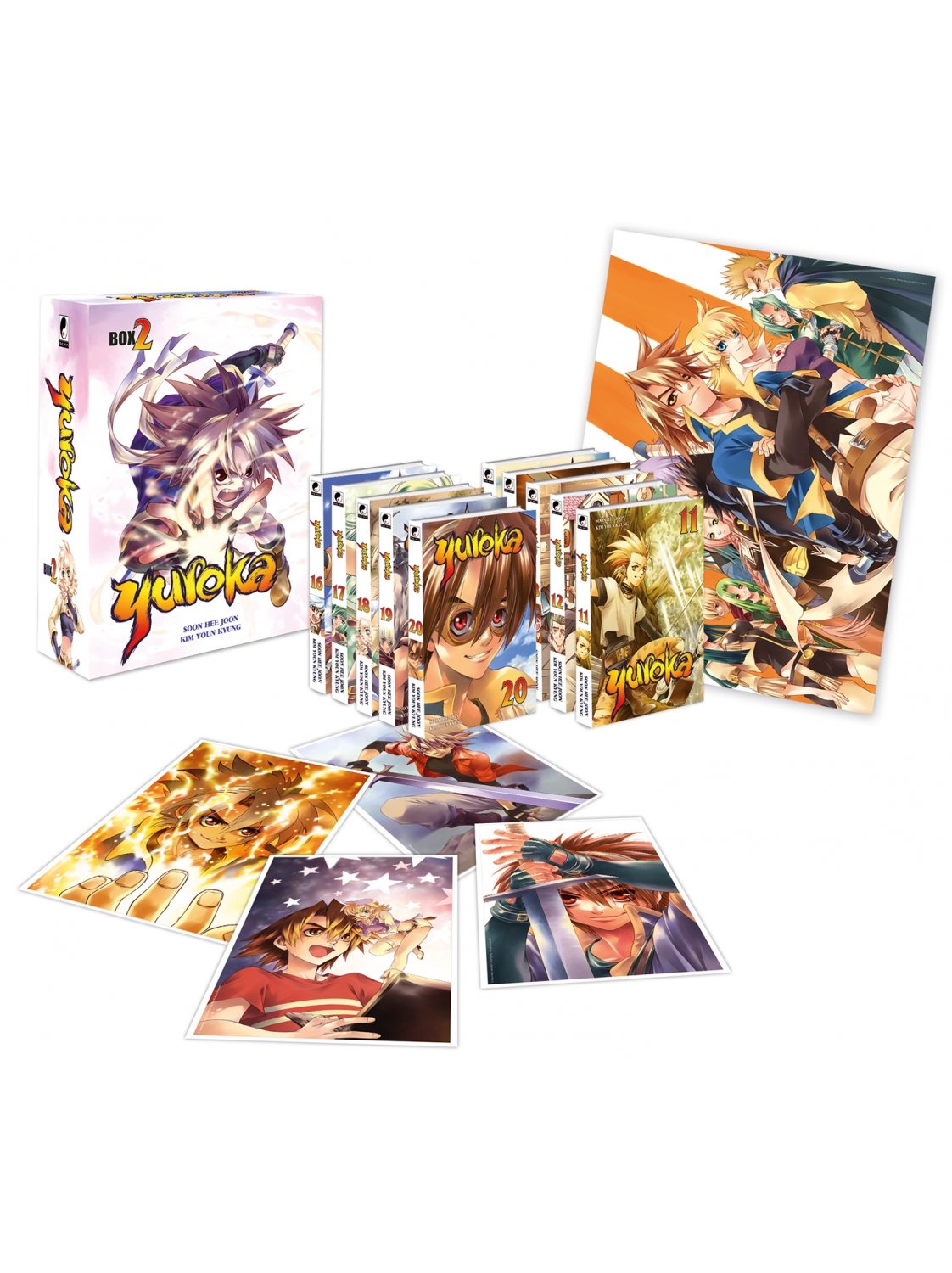 Yureka - Partie 2 (tomes 11 à 20) - Coffret 10 mangas Collector Limité