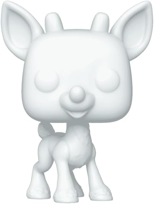 Funko Pop! Rudolph The Red-Nosed Reindeer: Rudolph (DIY) (White) - Special Edition - flash vidéo
