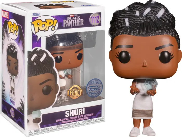 Funko Pop! Marvel: Black Panther - Shuri - Legacy Collection - flash vidéo