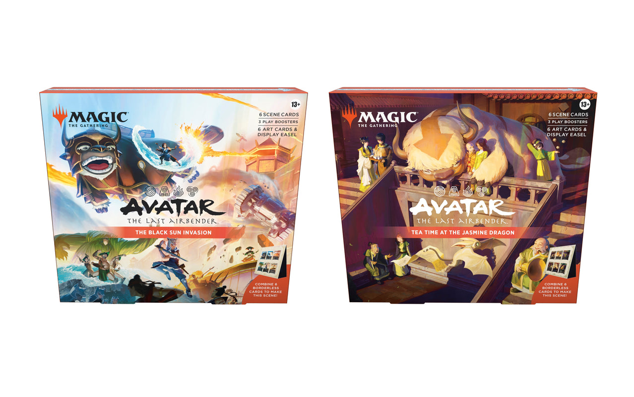 Magic: The Gathering - Avatar: The Last Airbender The Black Sun Invasion or Tea Time at the Jasmine Dragon Scene Box (1x random box)