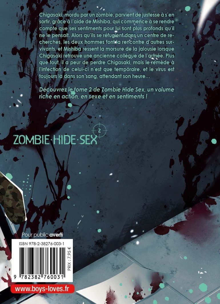 Zombie Hide Sex - Tome 2 - Livre (Manga) - Yaoi - Hana Collection