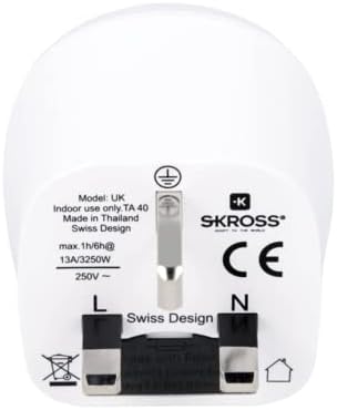 Skross Country Travel Adapter Europe to UK - flash vidéo
