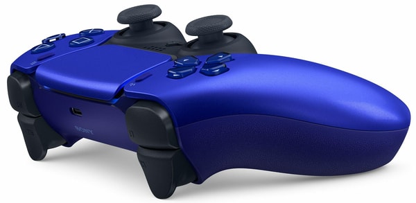 PS5 DualSense Wireless Controller Cobalt Blue - flash vidéo