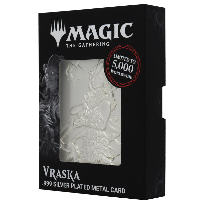 Magic: The Gathering - Lingot "Vraska" plaqué argent .999 en Édition Limitée