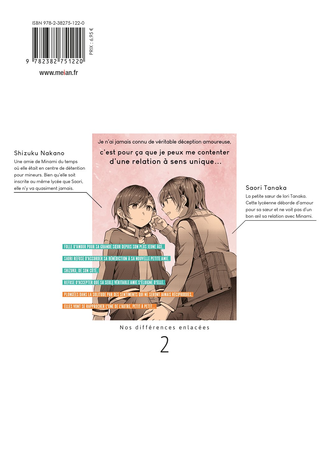 Nos différences enlacées - Tome 02 - Livre (Manga)