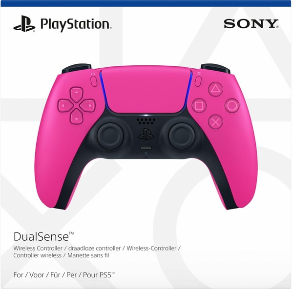 PS5 DualSense Wireless Controller Nova Pink - flash vidéo