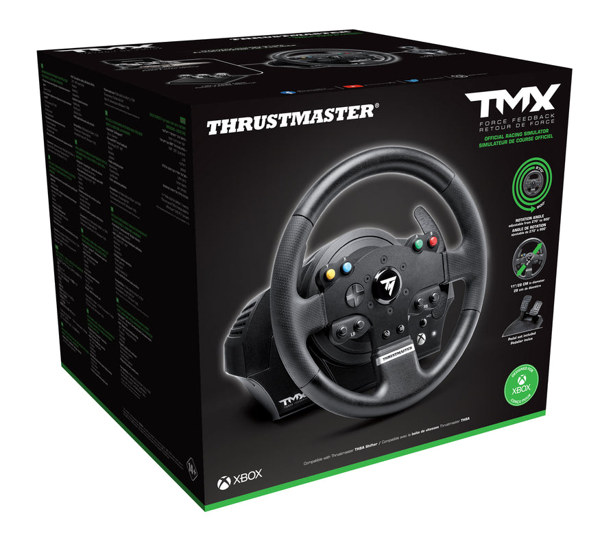 Thrustmaster TMX Force Feedback Racing Wheel pour Xbox Series X|S, Xbox One et PC