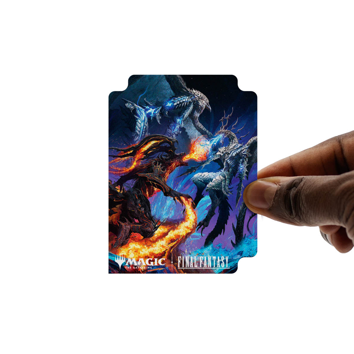 Ultra Pro - Magic: The Gathering - Universes Beyond: Final Fantasy - Boîte de deck 100+ Ifrit vs. Bahamut