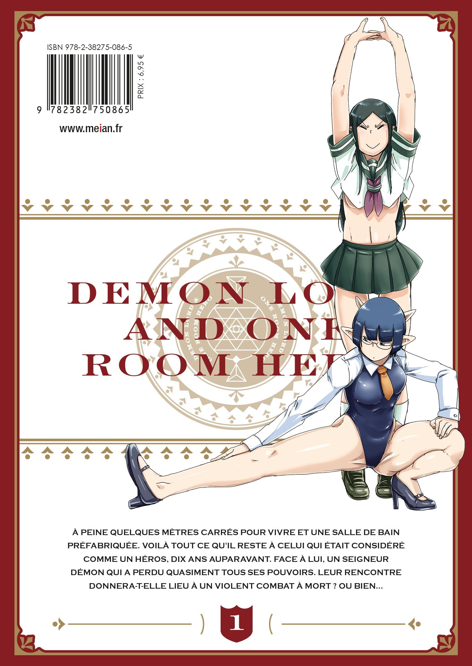 Demon Lord & One Room Hero - Tome 01 - Livre (Manga)