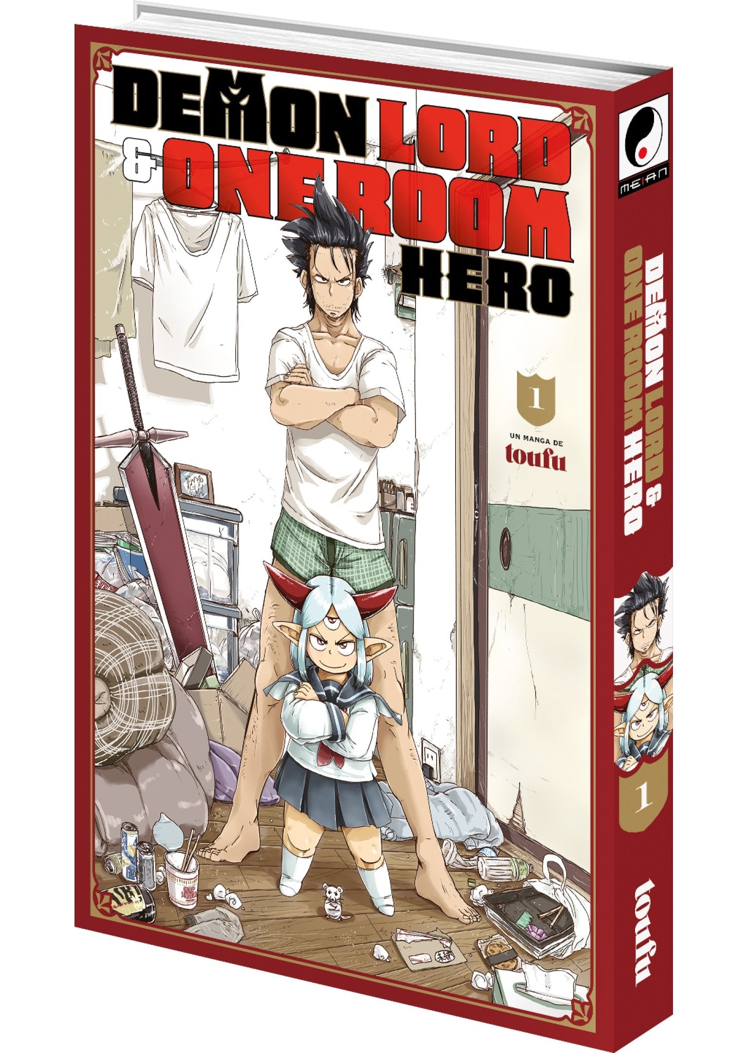 Demon Lord & One Room Hero - Tome 01 - Livre (Manga)