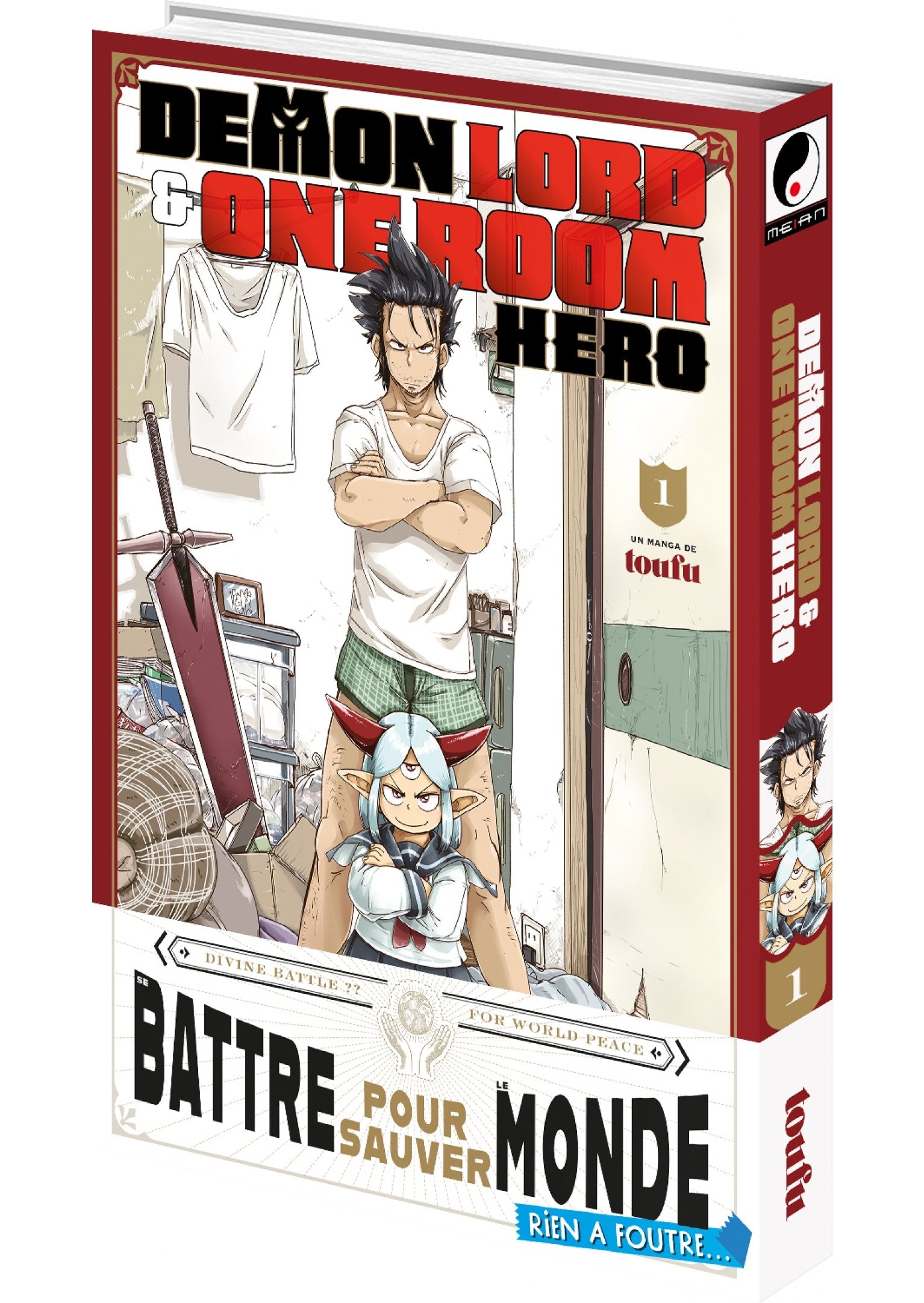 Demon Lord & One Room Hero - Tome 01 - Livre (Manga)