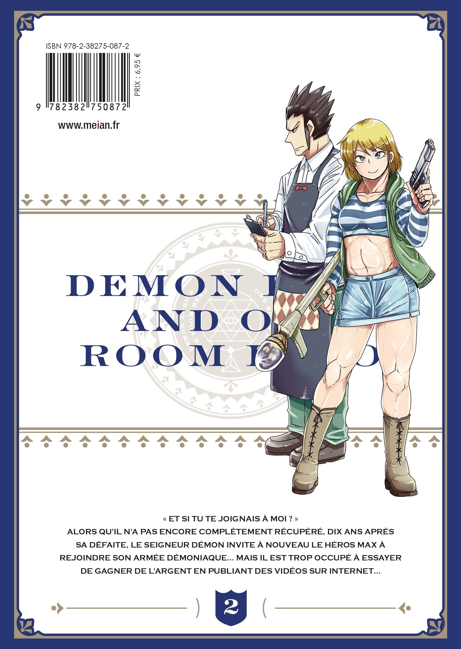 Demon Lord & One Room Hero - Tome 02 - Livre (Manga)