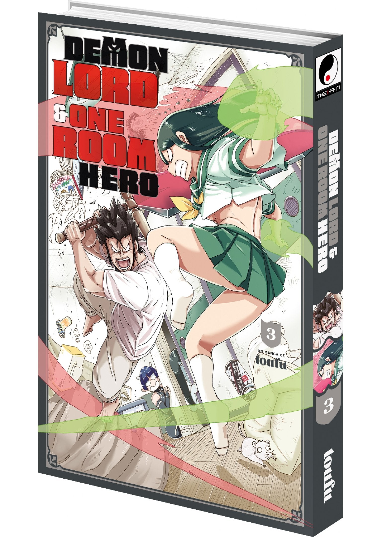 Demon Lord & One Room Hero - Tome 03 - Livre (Manga)