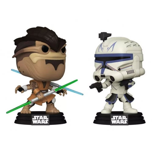 Funko Pop! 2-Pack: Star Wars: Clone Wars Duels - Pong Krell vs. Captain Rex