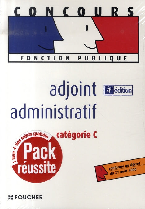 Pack réussite ; adjoint administratif ; catégorie c