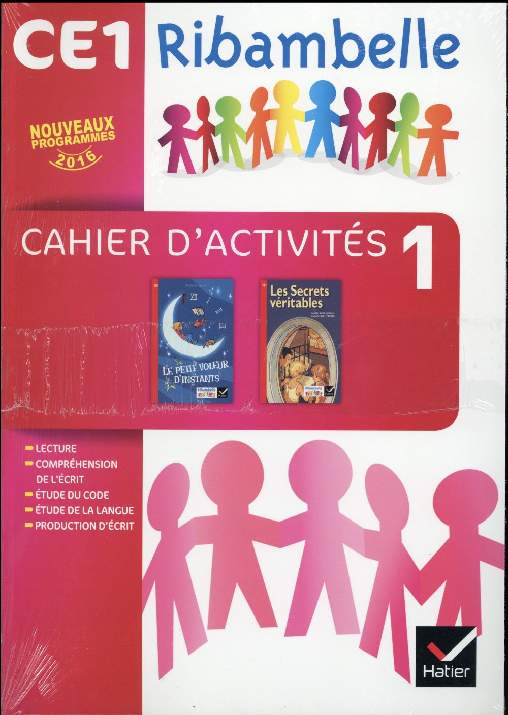 Ribambelle : CE1 ; série rouge ; cahier d'activités 1 (édition 2016)