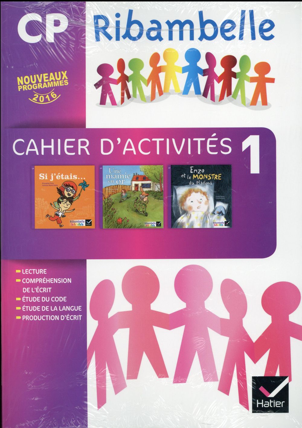 Ribambelle : CP ; cahier d'activités 1 + livret d'entraînement 1
