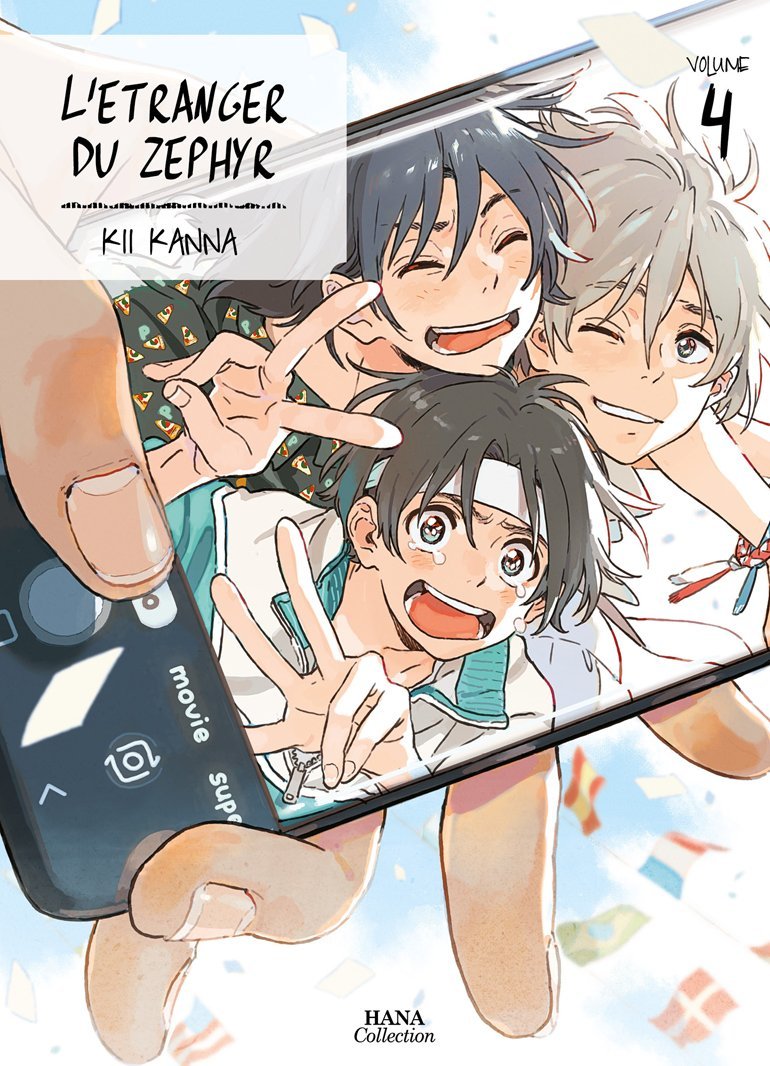 L'étranger du Zephyr - Tome 04 - Livre (Manga) - Yaoi - Hana Collection