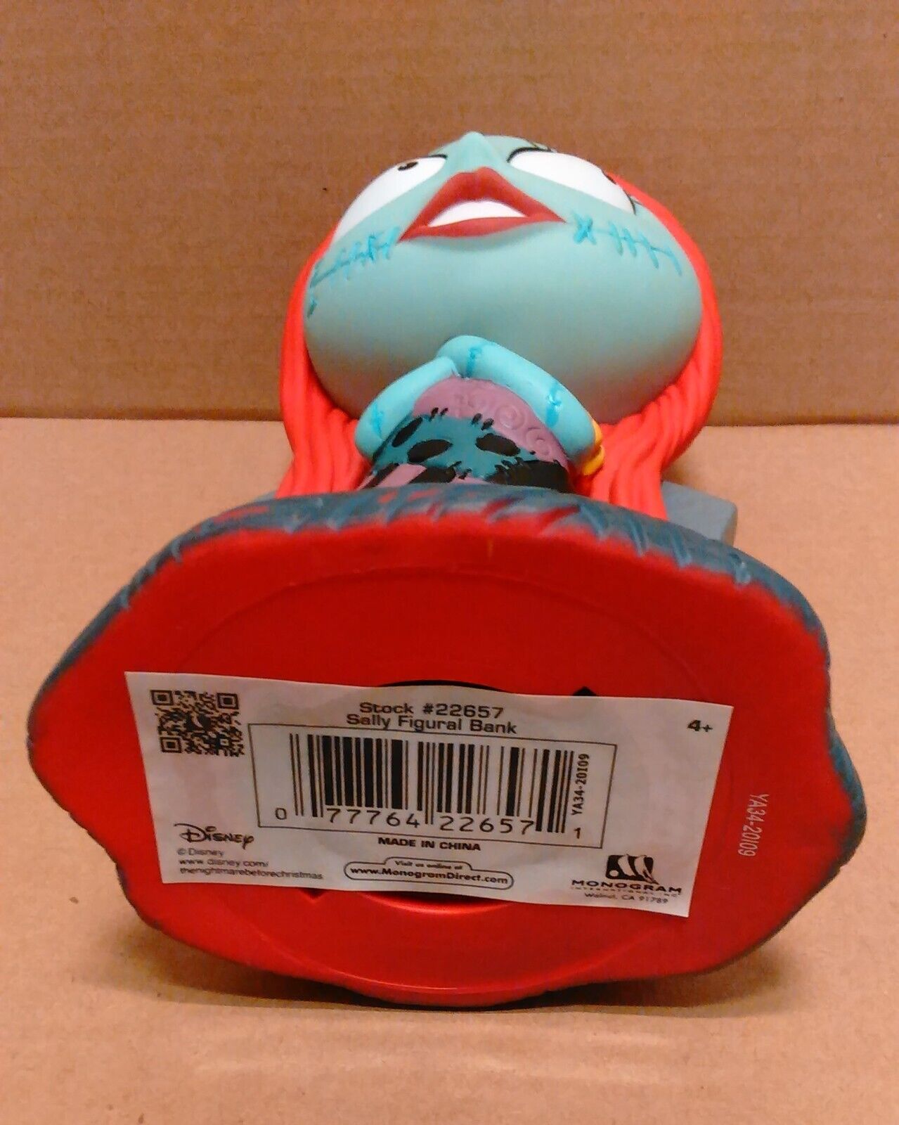 L'Étrange Noël de monsieur Jack - Tirelire Cute Sally 20cm - flash vidéo