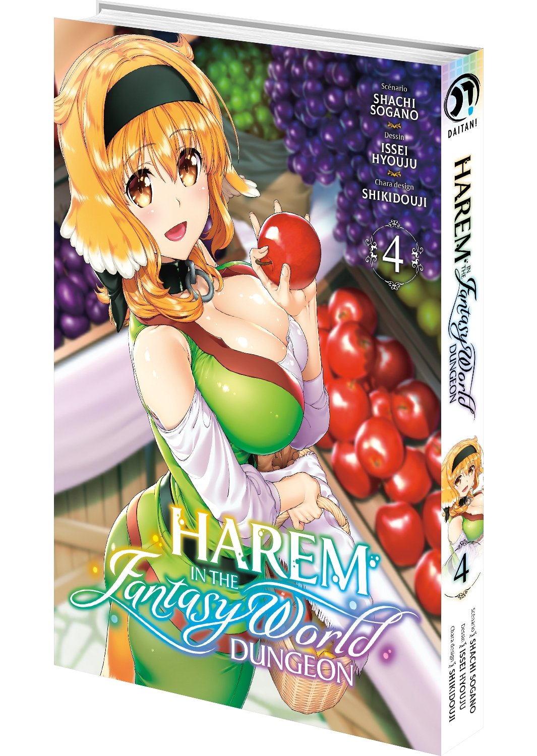 Harem in the Fantasy World Dungeon - Tome 04 - Livre (Manga)