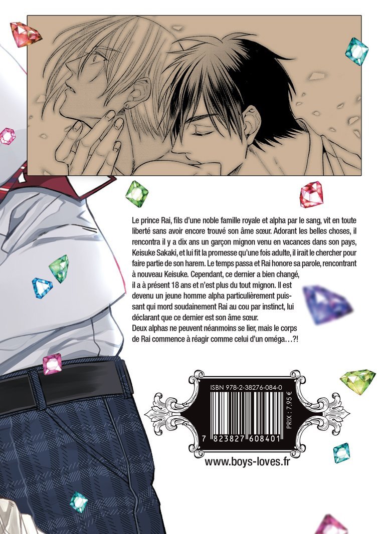 Le roi Alpha déchu - Livre (Manga) - Yaoi - Hana Book