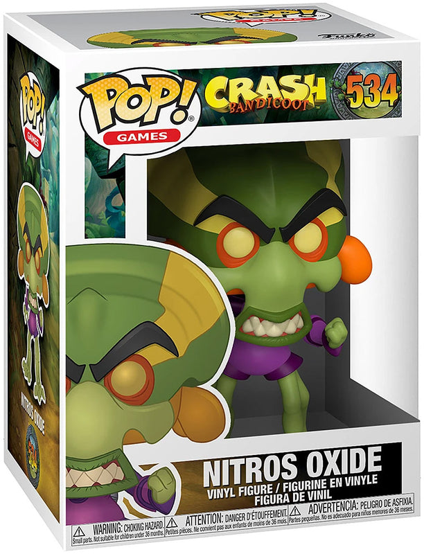 Funko Pop! Games Crash Bandicoot S3 Nitros Oxide ENG Merchandising