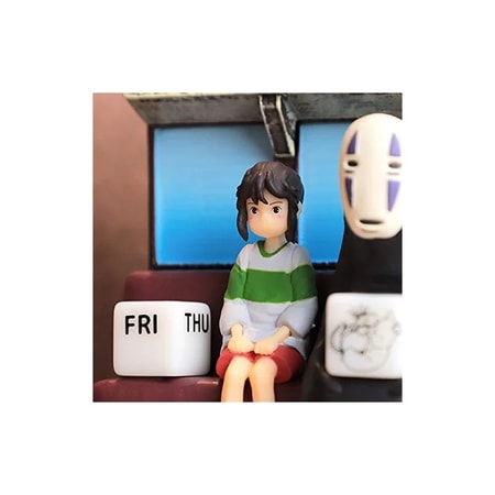 Le Voyage de Chihiro - Calendrier perpétuel Le train d'Unabara - flash vidéo