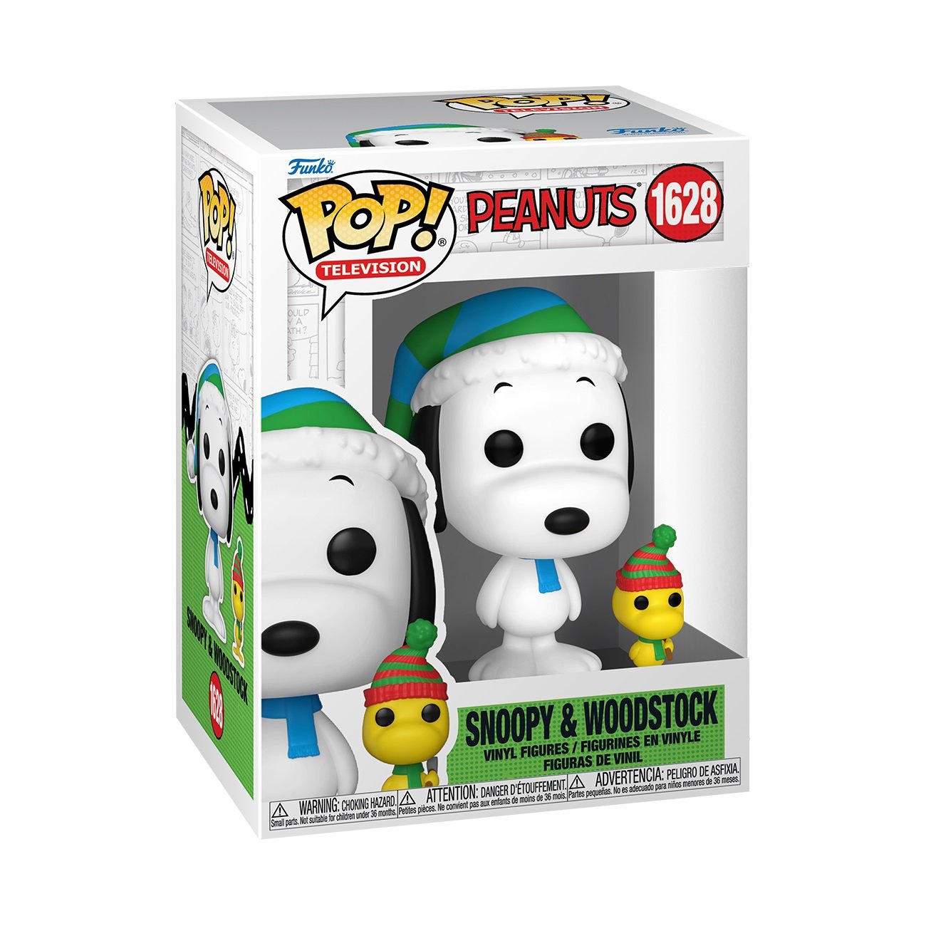 Funko Pop! Movies: A Charlie Brown Christmas - Snoopy & Woodstock - flash vidéo