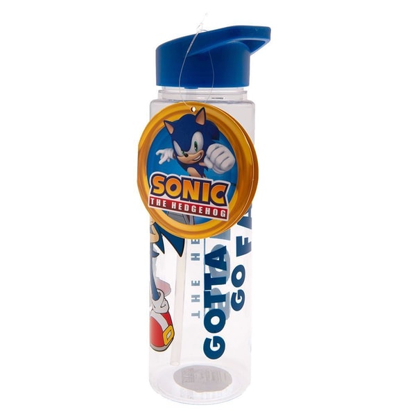 Sonic the Hedgehog - Bouteille en plastique (Gotta to Go Fast) 700ml - flash vidéo
