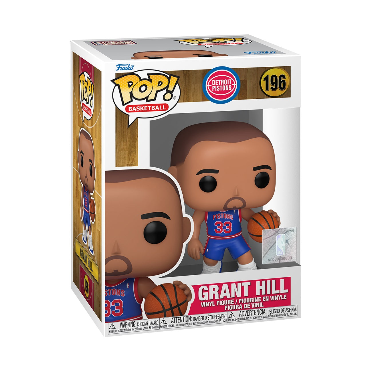 Funko Pop! NBA: Detroit Pistons - Rookie Season Grant Hill - flash vidéo