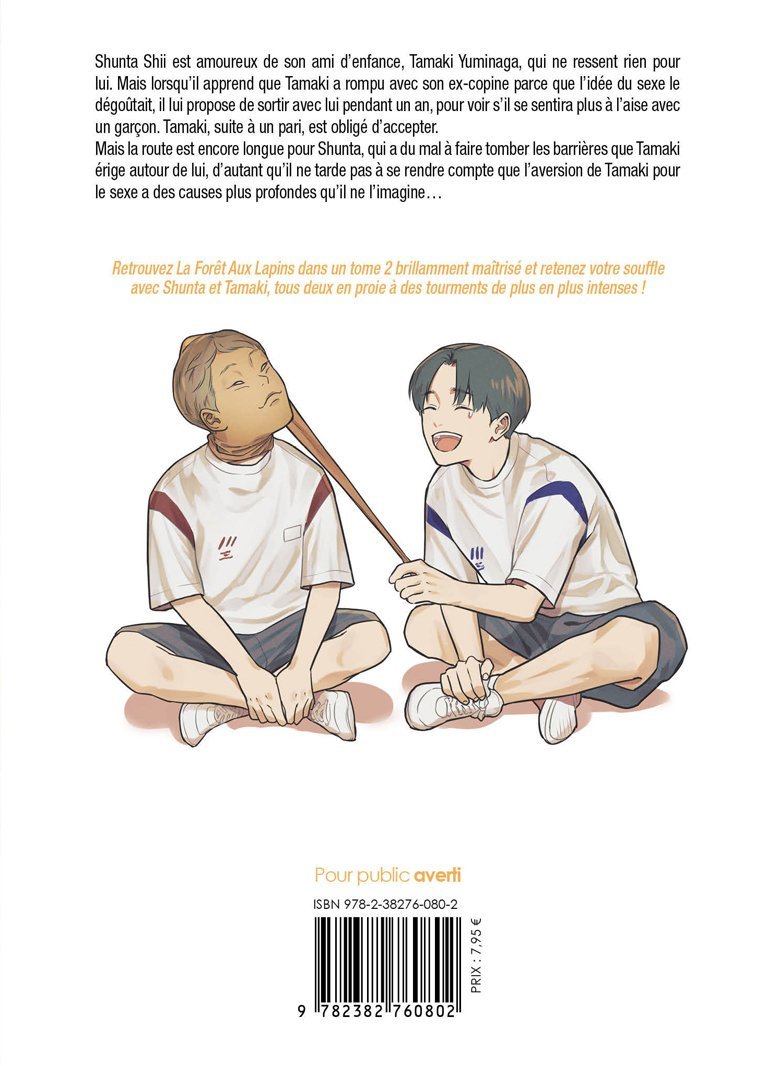 La forêt aux lapins - Tome 2 - Livre (Manga) - Yaoi - Hana Collection